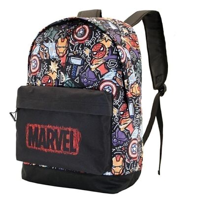 Marvel The Avengers Fun-Sac à dos HS FAN, Noir