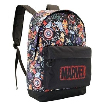 Marvel The Avengers Fun-Sac à dos HS FAN, Noir 3