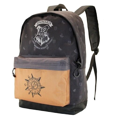 Harry Potter Howgarts-Mochila HS FAN, Negro