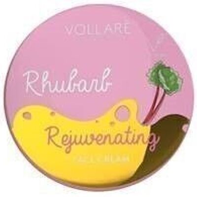 Crema viso rigenerante al rabarbaro - 50 ml - VOLARE Cosmetics