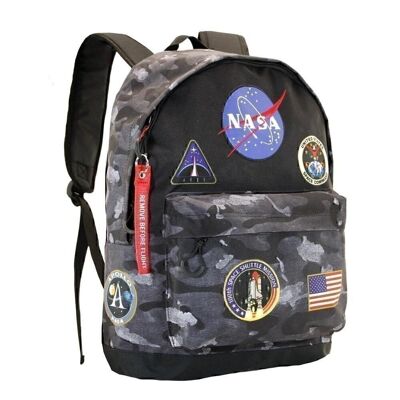 NASA Camo-Backpack HS FAN, Gris