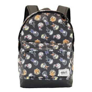 Naruto Wind-Backpack HS FAN, Noir 2
