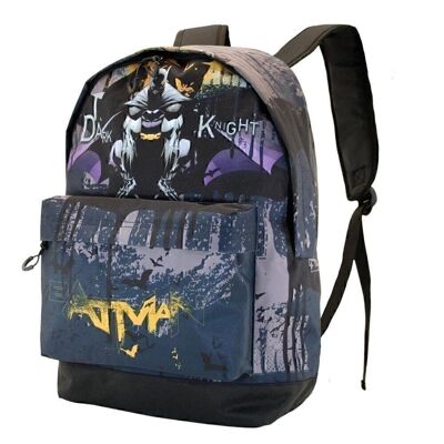 DC Comics Batman Dark Night-HS FAN Backpack, Gray