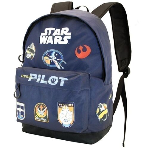 Star Wars Pilot-Mochila HS FAN, Negro