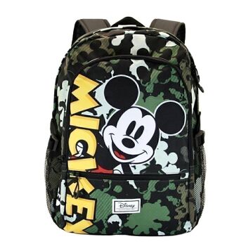 Disney Mickey Mouse Surprise-Fight HS FAN Sac à dos Vert armée 2