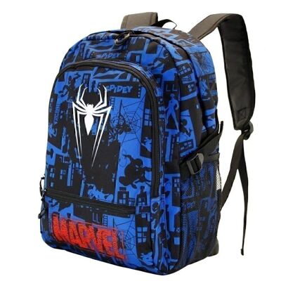 Marvel Spiderman Sky-Fight HS FAN Backpack, Blue