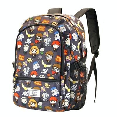 Harry Potter Charms-Backpack Fight HS FAN, Black