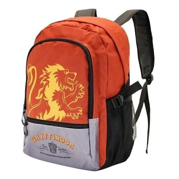 Harry Potter Gryffondor-Sac à Dos Fight HS FAN, Rouge 1