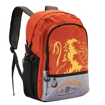 Harry Potter Gryffondor-Sac à Dos Fight HS FAN, Rouge 3