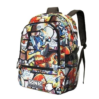 Sega-Sonic Vintage-Backpack Fight HS FAN, Multicolor