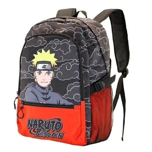 Naruto Clouds-Mochila Fight HS FAN, Negro