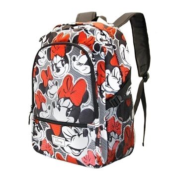 Disney Minnie Mouse Lashes-Fight HS FAN Sac à dos Rouge 1