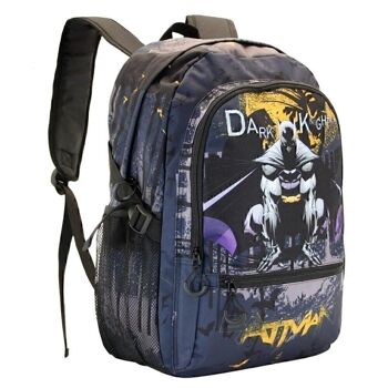 DC Comics Batman Dark Night-Fight HS FAN Sac à dos Gris 3