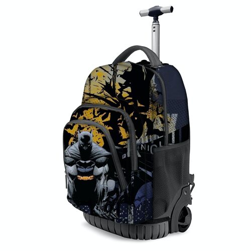 DC Comics Batman Dark Night-Mochila Trolley GTS FAN, Gris