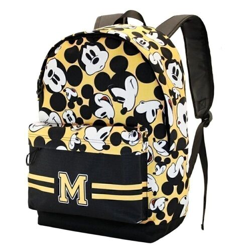 Disney Mickey Mouse Yellow-Mochila ECO 2.0, Amarillo