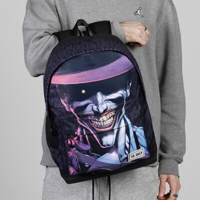 Zaino DC Comics Joker Crazy-ECO 2.0, Nero