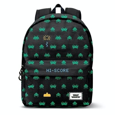 Space Invaders Army-Rucksack ECO 2.0, Schwarz