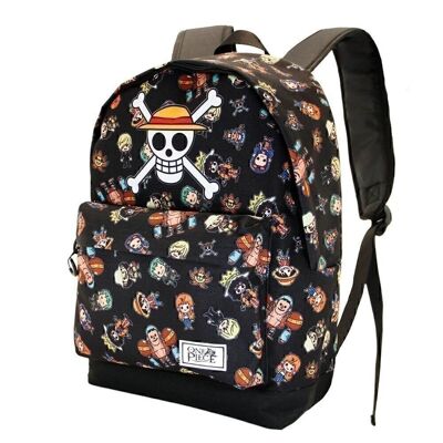 One Piece Skull-Sac à Dos ECO 2.0, Multicolore