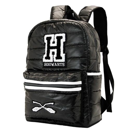 Harry Potter H-Mochila Padding, Negro