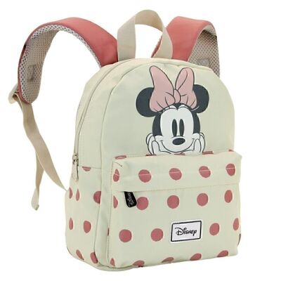 Disney Minnie Mouse Merry-Kid Preschool Backpack, Bone