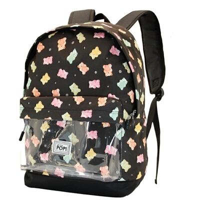 O My Pop! Gummy-Backpack HS Clear, Multicolor