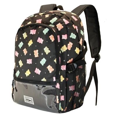 O My Pop! Gummy-Backpack Fight Clear, Multicolor