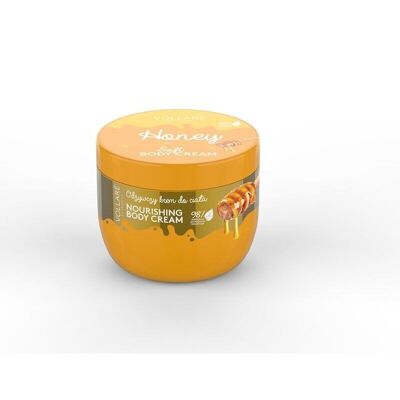 Nourishing body cream with Jojoba oil and Honey - VOLLARE - 250 ml