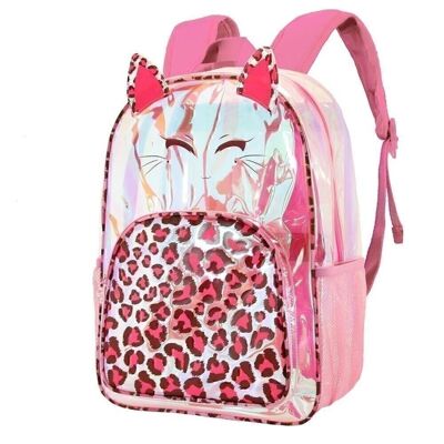 O My Pop! Feline-Laser Backpack, Pink