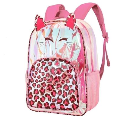 Oh My Pop! Feline-Mochila Laser, Rosa