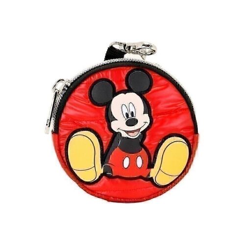 Disney Mickey Mouse Shoes-Monedero Cookie Padding, Rojo