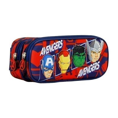 Marvel The Avengers The Four-Double Astuccio 3D, Rosso