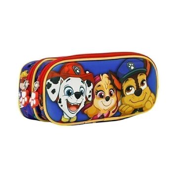 Paw Patrol Buddies-Double Trousse à crayons 3D Bleu 1