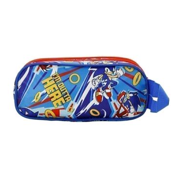 Trousse Sega-Sonic Fast-Double 3D, Bleu 3