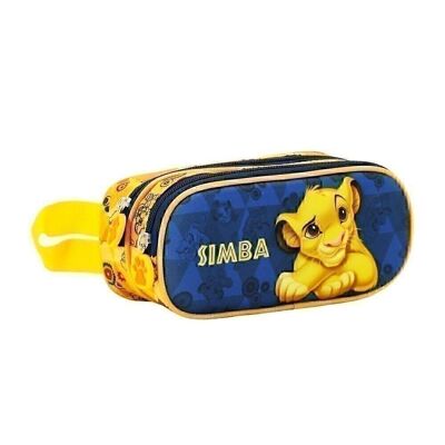 Disney Il Re Leone Simba Rest-Double Astuccio 3D, Blu Scuro