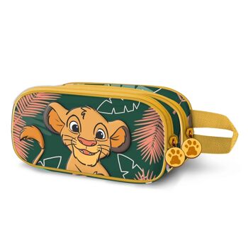 Disney Le Roi Lion Vert-Double Trousse 3D Vert 1