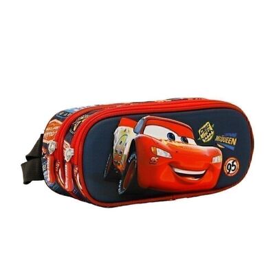 Disney Cars 3 Winner-Double 3D Pencil Case, Red