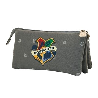 Trousse à crayons Harry Potter Greyly-Triple HS, gris