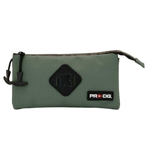 PRODG Khaki-Estuche Portatodo Triple Smart, Marrón