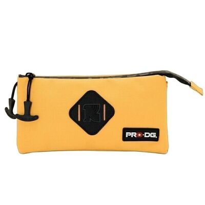 PRODG Yellow-Triple Smart Pencil Case, Giallo