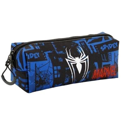 Marvel Spiderman Sky-FAN Square Pencil Case, Blue