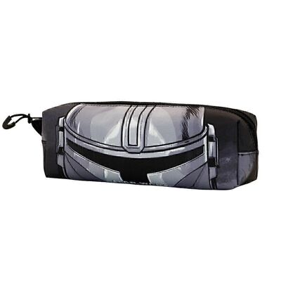 Star Wars The Mandalorian Helmet-FAN Square Carrying Case, Gray