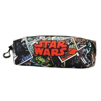 Star Wars Comic-FAN Square Pencil Case, Brown