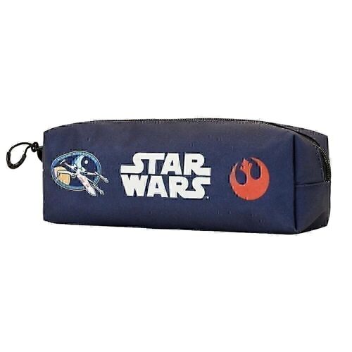 Star Wars Pilot-Estuche Portatodo Cuadrado FAN, Negro