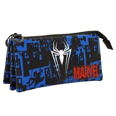 Custodia da trasporto Marvel Spiderman Sky-Triple FAN, blu