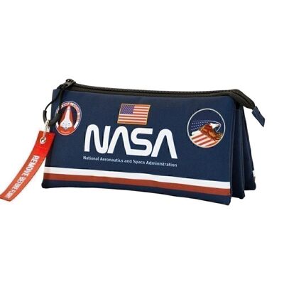 NASA Infinity-Triple FAN Pencil Case, Blue