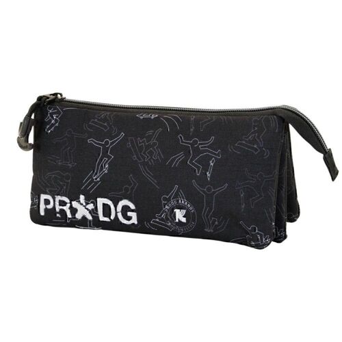 PRODG Tricks-Estuche Portatodo Triple ECO, Negro