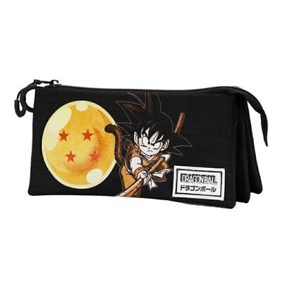 Dragon Ball (Dragon Ball) Adventure-Triple ECO Pencil Case, Black