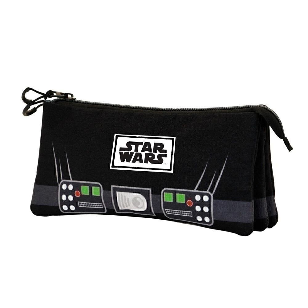Astuccio Star Wars Vader-Triple ECO, nero