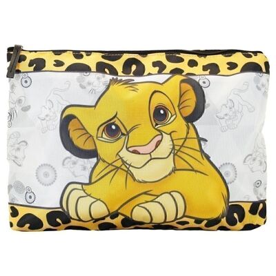 Disney The Lion King Leopardin-Soleil Toiletry Bag, Yellow