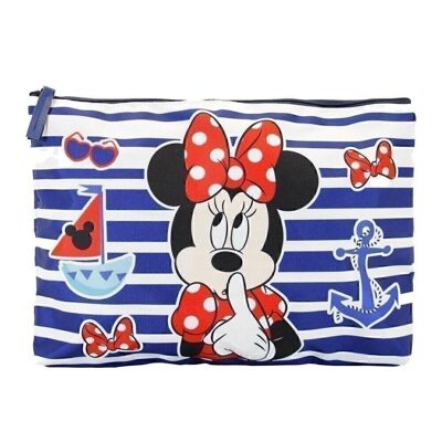 Disney Minnie Mouse B-quiet-Soleil Toiletry Bag, Blue